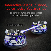 HAOJILE Voitures tamponneuses électriques d'extérieur Dodgem Attractions pour enfants et adultes Amusement Park Ride Fun for Playground Use