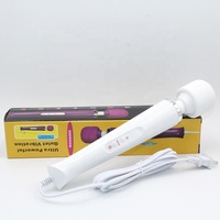 JoyPark 10-Gang Dual-Voltage Wasserdichter Medizinischer TPE & ABS Körper-Vibrator für Weibliche G-Punkt- und Klitoris-Stimulation