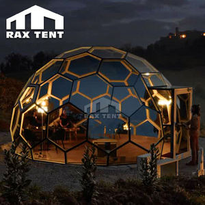 Carpa Domo Geodésica de Cristal RAXTENT de 6 Metros para Glamping, Resort, <span class=keywords><strong>Retiro</strong></span> y Sala de Recepciones en Europa - Product Image 2