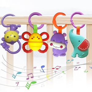 Juego de sonajeros colgantes de verduras <span class=keywords><strong>Tumama</strong></span> para niños, juguete sensorial de peluche para cuna, sonajero suave para bebés, juguetes colgantes para cochecito - Product Image 1