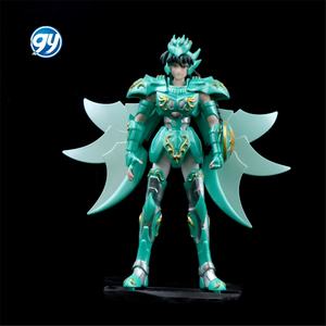 Figurines d'action de l'anime Saint Seiya, Shiryuu, Hyoga, Shun, Ikki, Phoenix, 19 cm, <span class=keywords><strong>chevaliers</strong></span> <span class=keywords><strong>du</strong></span> <span class=keywords><strong>zodiaque</strong></span>, superbes jouets - Product Image 6