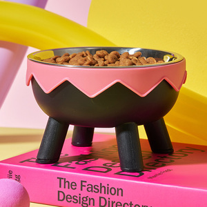 Comedero para Mascotas con Patas Altas para Protección del Cuello, Tazón para Perros, Comedero para Comida de Perros, Lavabo Antideslizante y Anticolisión, Suministros para Mascotas - Product Image 2