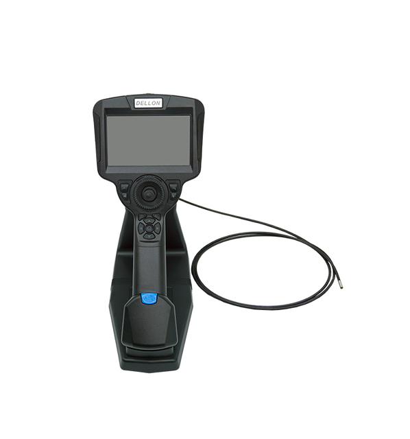 Digital Industrial Endoscope 2.4mm Borescope Inspection Camera Videoscope With Lcd Screen for Pipe