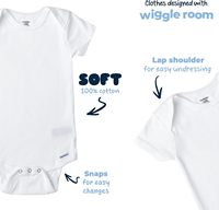 Lot de 8 bodies à manches courtes pour bébés garçons et filles, motif uni et col rond