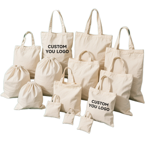 Sacs fourre-tout en toile bio durables en gros, sacs de shopping écologiques, mode, sacs en toile vierges bon marché avec logo imprimé - Product Image 1