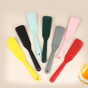 อุปกรณ์ครัวทนความร้อนขนาด 25.4*4.9 ซม. ตะหลิวซิลิโคนขนาดเล็กสำหรับทอดไข่และปลา พร้อมด้ามจับยาว ไม่ติดกระทะ - Product Image 1