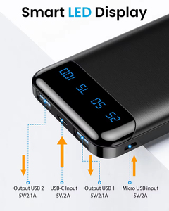 Batterie externe ultra-fine portable la plus vendue 10000mAh Li-Polymère 12W à charge rapide pour téléphone portable et tablette - Product Image 4