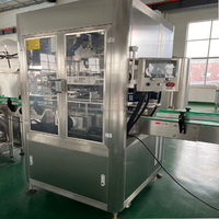 Machine d'étiquetage automatique à manchon rétractable à moteur électrique, directement de l'usine, pour bouteilles de 5 gallons