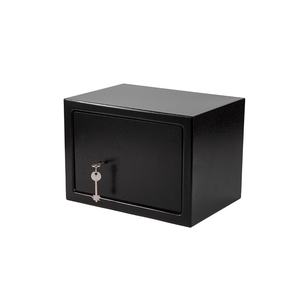 Caja Fuerte para el Hogar - Caja de Seguridad de Acero con Cerradura de Llave, Cajas Fuertes de Acero para el Hogar, Oficina, Hotel, Caja Fuerte Pequeña Oculta - Product Image 1