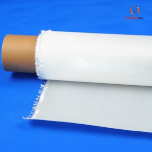 Đồng bằng dệt thạch anh sợi vải vải cho Laminate cường độ cao chiều ổn định Composite hàn vật liệu bảo vệ - Product Image 1