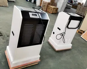 90L Per Day Portable Moisture Removing Commercial Industrial Air Dehumidifier For Garage Basement