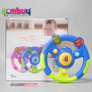 <span class=keywords><strong>Volante</strong></span> educativo dei giocattoli educativi dell'automobile musicale del suono dell'altoparlante di simulazione - Product Image 4