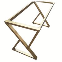 Pieds de table industriels en métal de style Mid-Century Modern, revêtement poudré, couleur personnalisable, pour mobilier DIY, bureau, table à manger, usage hospitalier