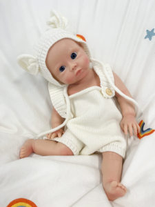 Muñecas de cuerpo completo de silicona realistas para recién nacidos, 40cm, 16 pulgadas, muñeca <span class=keywords><strong>Reborn</strong></span> hecha de silicona como un bebé Real - Product Image 4