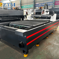 ZTM 3015 Modelo 3000W Máquina de corte por láser de fibra Max Laser CNC Software de control Aplicable Chapa de acero inoxidable Nuevo