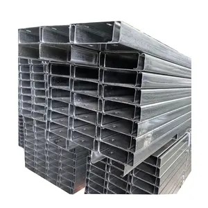 Hot Dip Galvanized Cold Rolled Form Section Channel Steel Profile C Z U W J Shape Cold Formed Profile