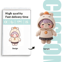 Poupée personnalisée, peluche personnalisable, cadeau pour enfants, jouet en peluche doux avec fourrure