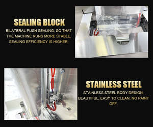 2024 Schlussverkauf automatisierte Edelstahl-Granulat-Pulver-Kondom-Verpackungsmaschine - Product Image 4