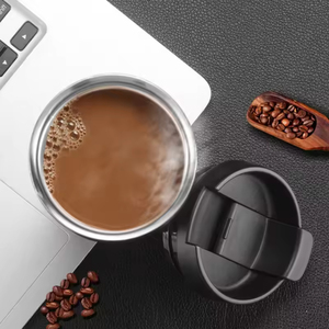2026 <b>Hot</b> Sale Birthday Holiday Gift Lower Narrow Upper Wide Cup-type Vacuum Flask Thermos Coffee Cup for <b>men</b> and women - Product Image 4