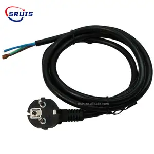 Factory Direct 1.8M/6ft 2.5A 250V 2Pin AC 2 Prong CCTV European Power Cord Cable