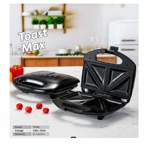 เครื่องทำแพนเค้กและปิ้งย่างไฟฟ้าขนาดเล็กแผ่นกันลื่นด้ามจับให้ความเย็นรูปทรงเฉพาะตัวระดับพรีเมี่ยม - Product Image 1