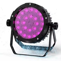 Projecteur LED Par 150W 24x10W RGBWAUV IP65 pour extérieur, éclairage de scène, contrôle RDM DMX, Pixel Control Pro Par Can pour mariages et aménagements paysagers