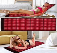 Coussin de lit de thérapie par lumière LED infrarouge proche infrarouge rouge MEETU 660nm 850nm