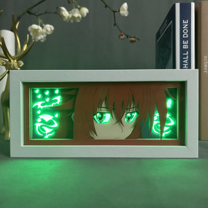 Lampe de nuit LED 3D Anime <span class=keywords><strong>High</strong></span> <span class=keywords><strong>School</strong></span> <span class=keywords><strong>DxD</strong></span> Rias Gremory, boîte à lumière manga, décoration de chambre, lampe de table, veilleuse d'animation - Product Image 3