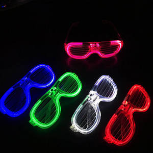 Supplies Sunglasses Christmas Light up Led Glasses Adults Cosplay Kid Luminous Halloween <b>Accessories</b> Toy Glow <b>Neon</b> <b>Party</b> Heart - Product Image 4