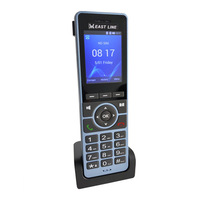 Telepon VoIP WiFi Portabel 2 Jalur Shenzhen Eastline Model ECG-IP504