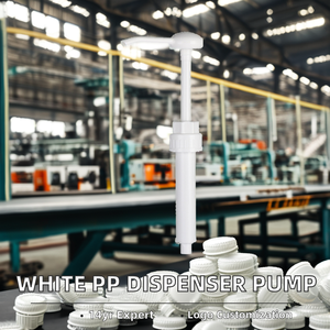 <span class=keywords><strong>Dispenser</strong></span> in Plastica PP all'Ingrosso, Pompa Bianca 38/400 38/410 24-410 28-420mm per Sapone Liquido, Salsa, Lozione, Shampoo - Product Image 3