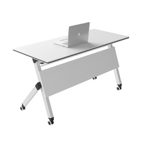Table de conférence moderne en bois massif pour la maison/le bureau, réglable et écologique, multi-usages, pliable, garantie 5 ans
