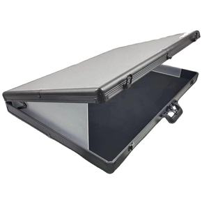 Новая роскошная алюминиевая витрина 2025 года с замком и застежкой-молнией, портативная и простая в использовании, для коллекционных карточек и ювелирных изделий - Product Image 2