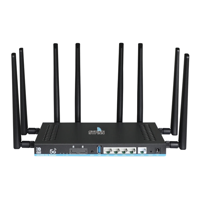 EU PLUG 5G SA NSA AX3000 WiFi 6 Dual SIM Card WIFI Router