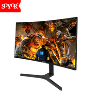 Écran de jeu PC LCD haute résolution 2560*1440, écran incurvé, 1 ms, 32 pouces, 165 Hz, moniteur de jeu QHD pour ordinateur de bureau
