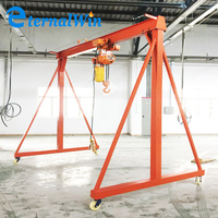 Mini-grue portique électrique portable pour entrepôt, grue portique mobile, fabrication chinoise, 1, 2, 3, 5 tonnes