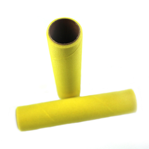 Rouleau <span class=keywords><strong>de</strong></span> peinture en mousse Sanfine Fashion, housse décorative en tissu éponge jaune, recharge <span class=keywords><strong>pour</strong></span> rouleau <span class=keywords><strong>de</strong></span> peinture <span class=keywords><strong>pour</strong></span> surfaces rugueuses - Product Image 3