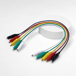 Fil de connexion électrique temporaire 22 AWG avec pinces crocodiles, fil de test à double extrémité avec pinces crocodiles - Product Image 6
