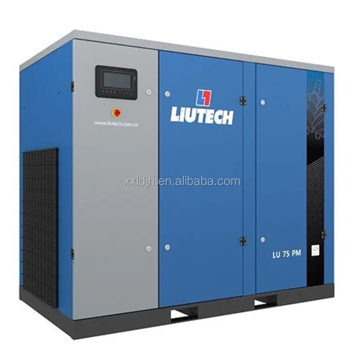 เครื่องอัดอากาศแบบสกรู LU37ของ liutech สำหรับใช้ในอุตสาหกรรม