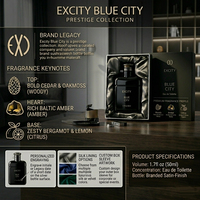 Parfum Pria OEM ODM Private Label Aroma Kayu Amber Tahan Lama Eau De Parfum Wewangian Kustom