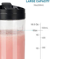 Mixeur électrique pour smoothies aux fruits frais, rechargeable par USB, gobelet personnel, mini-blender, jus, blender portable