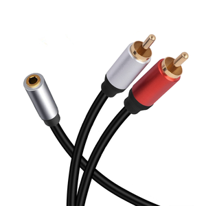 6line CC <b>Cable</b> Dual RCA Audio <b>Cable</b> for Europe Polen Smartphone Speaker TV Adapter Cord - Product Image 1