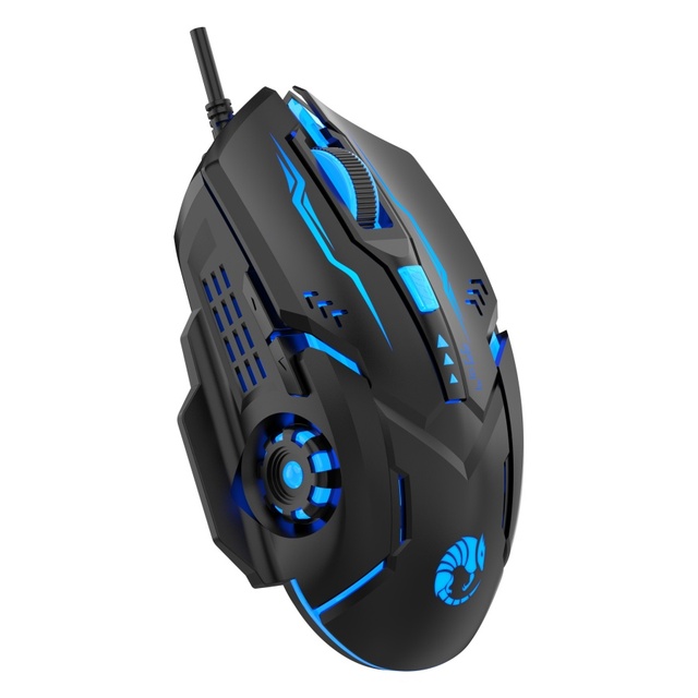 Popular 6D Wired USB Gaming Mouse LED Backlit Gaming Ergonomic Optical Computer Gamers Mouse for Computer