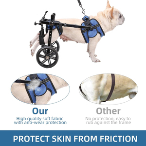 Fauteuil roulant pour chien pour jambes arrière Chariot pour chien/chat Fauteuil roulant avec arrière handicapé - Product Image 2
