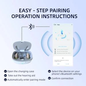 <span class=keywords><strong>Appareil</strong></span> médical numérique rechargeable à 16 canaux pour une perte auditive sévère avec application mobile Control Premium Hearing Aid - Product Image 2