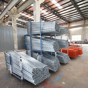 Échafaudage en acier Q235 à bas <span class=keywords><strong>prix</strong></span> d'usine, Construction en métal Etais, accessoire télescopique réglable, design industriel pour une utilisation en extérieur - Product Image 4