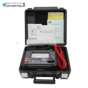 เครื่องทดสอบฉนวนไฟฟ้าแรงสูงแบบเข็มชี้ Kyoritsu 3122B 500V เมกะโอห์มมิเตอร์ - Product Image 4