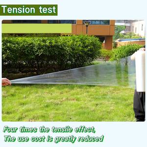 Película de Embalaje Transparente Autoadhesiva para Palés, 50 cm x 1000 pies, Rollo de Película Estirable de Polietileno de Alta Resistencia Industrial - Product Image 5