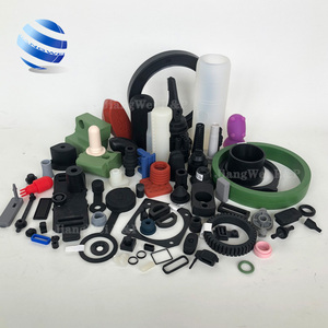 تصنيع منتجات مطاط السيليكون fkm nbr epdm البولي يوريثان مقولب حسب الطلب على شكل قطع غيار سدادة منحنية - Product Image 1