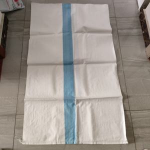 Sac tissé par pp <span class=keywords><strong>blanc</strong></span> transparent Offre Spéciale 50kg emballant pour le caillou de sable - Product Image 2